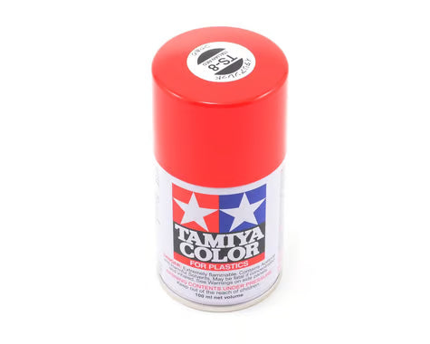 Lacquer Spray Paint, TS-8 Italian Red - 100ml Spray Can - Xtreme RC
