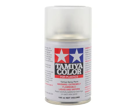 Lacquer Spray Paint, TS-80 Flat Clear - 100ml Spray Can - Xtreme RC