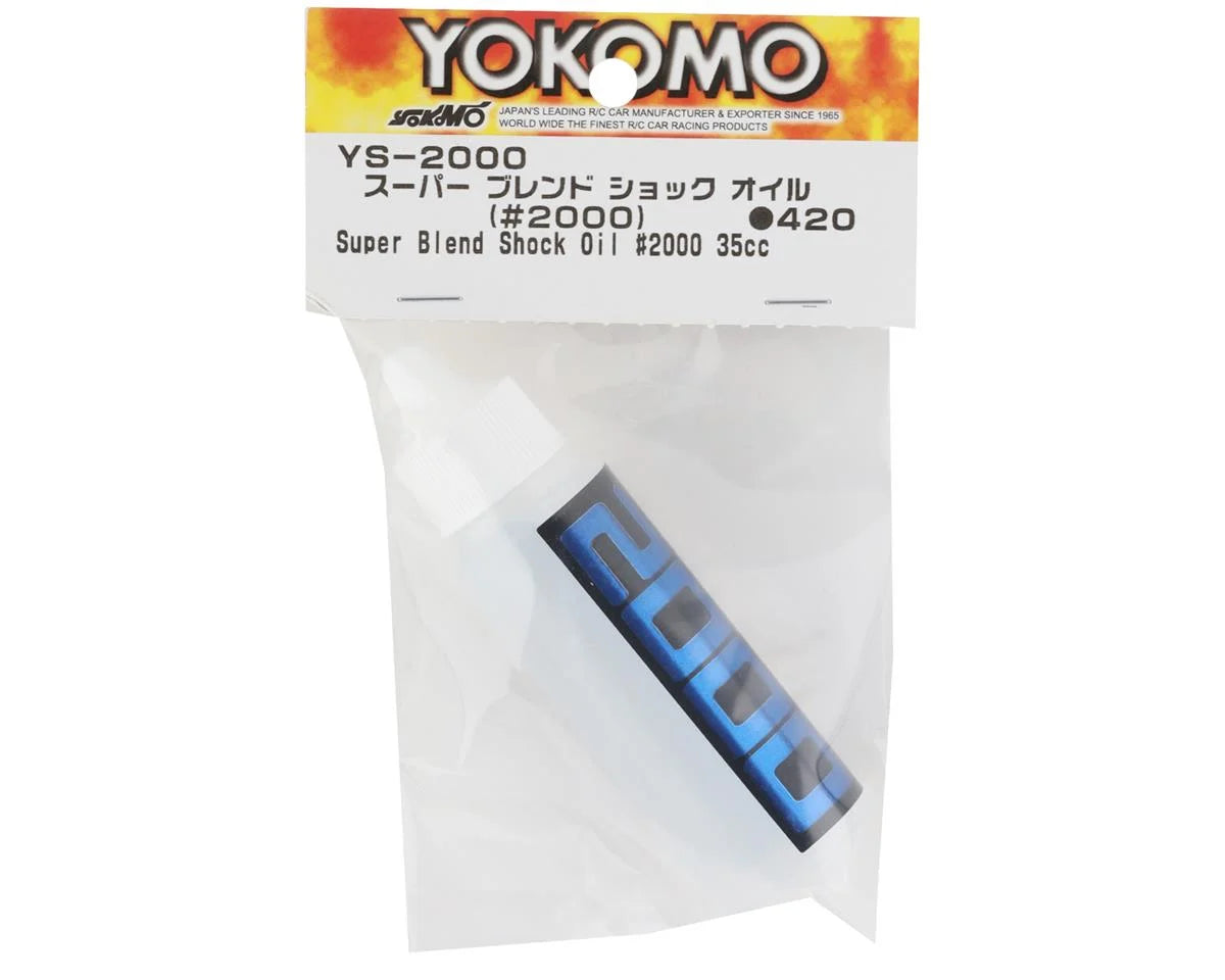 Yokomo Silicone Shock Oil (35ml) (2,000cst) - Xtreme RC
