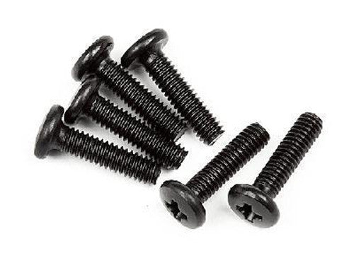 23633 Button Head Screws 2.5x10 6P - Xtreme RC