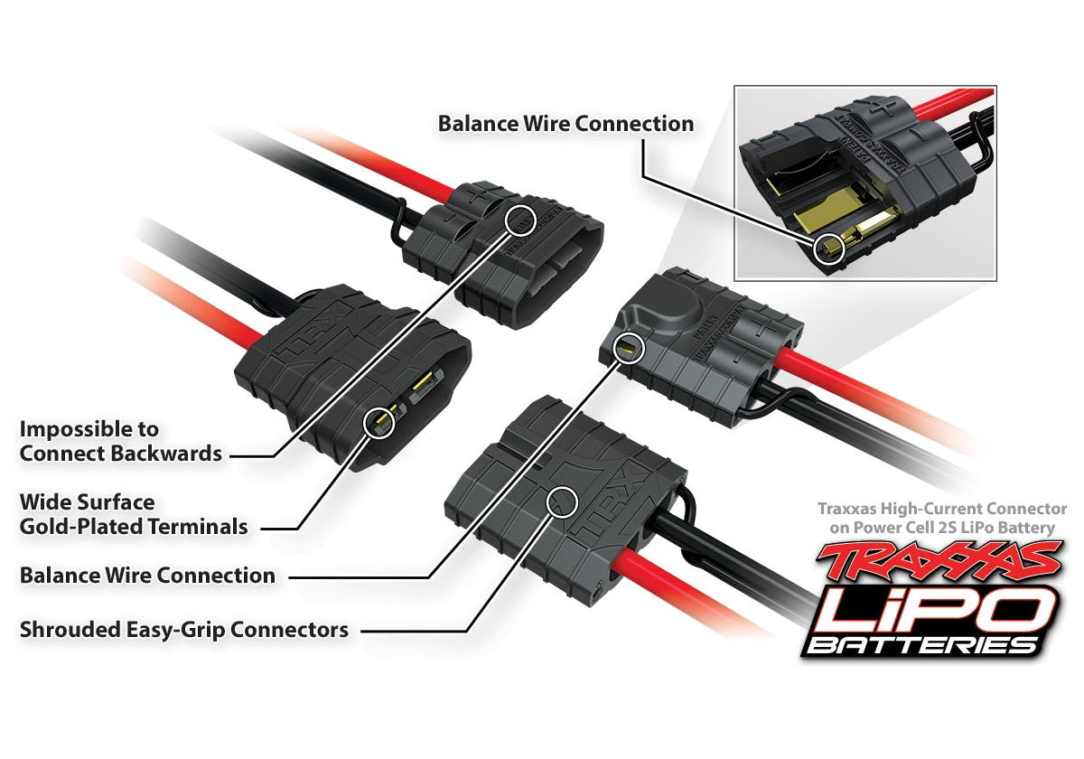 Charger, dual, EZ-Peak Plus, 100W, NiMH/LiPo with iD Auto Battery Identification - Xtreme RC