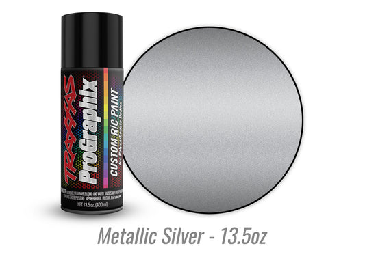Body paint, metallic silver (13.5oz) - Xtreme RC