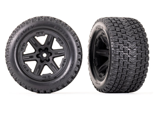 T&W RXT BLK 2.8/GRAVIX TIRE - Xtreme RC