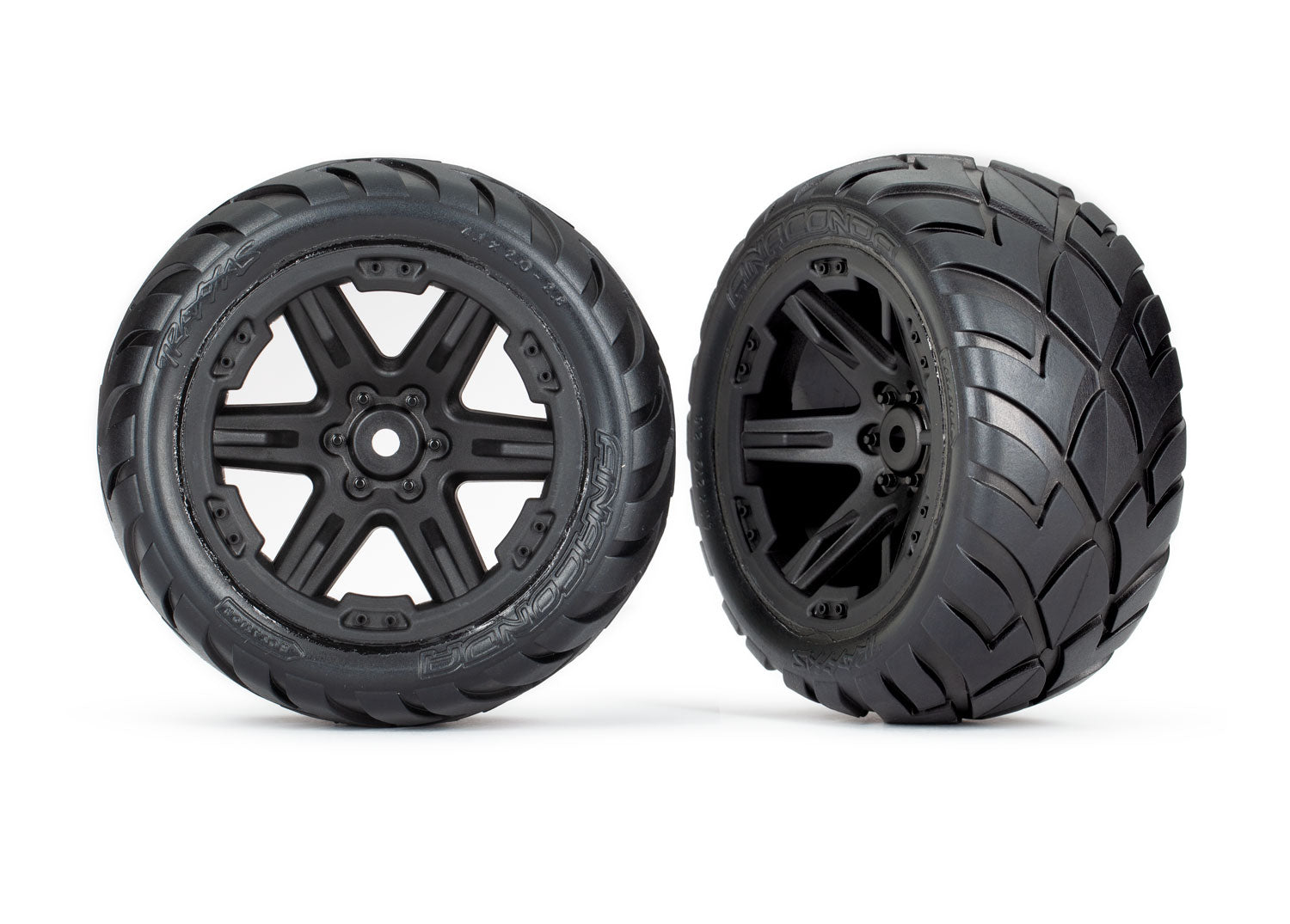 T&W RXT BLK ANACONDA 2WD REAR - Xtreme RC