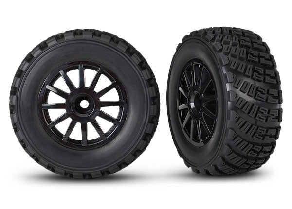 Tires & wheels, assembled, glued - Xtreme RC