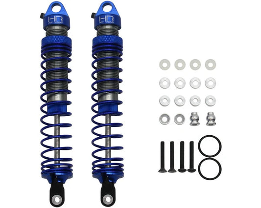 Aluminum 120mm Heavy Duty Big Bore Shocks, for 1/10th Off-Road Vehicles (2pcs)