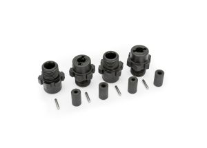 WHEEL HUBS HEX (4)/ AXLES (4) - Xtreme RC