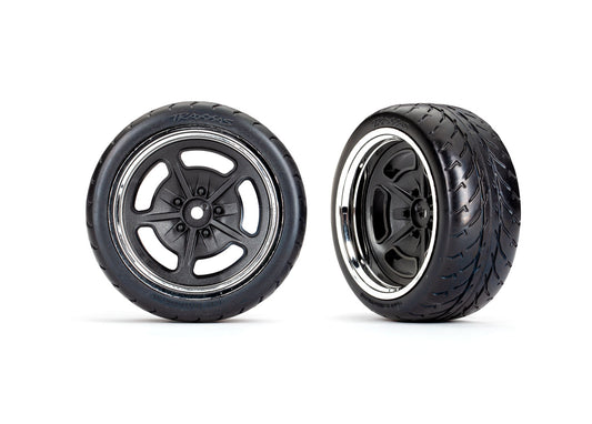 T&W SPLIT SPOKE BLK CHRM WHEEL RESPONSE - Xtreme RC