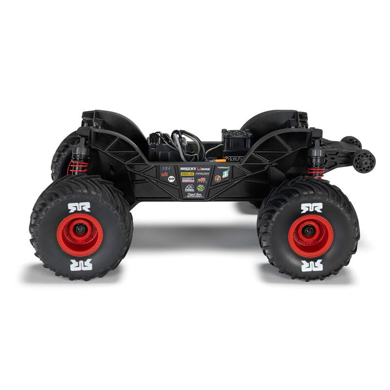 1/16 GORGON GROM 4X4 RTR Brushed Monster Truck (Battery & Charger Included), Red - Xtreme RC