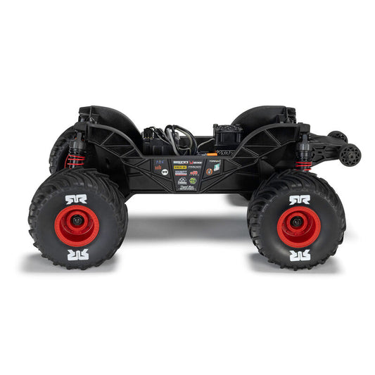1/16 GORGON GROM 4X4 RTR Brushed Monster Truck (Battery & Charger Included), Red - Xtreme RC