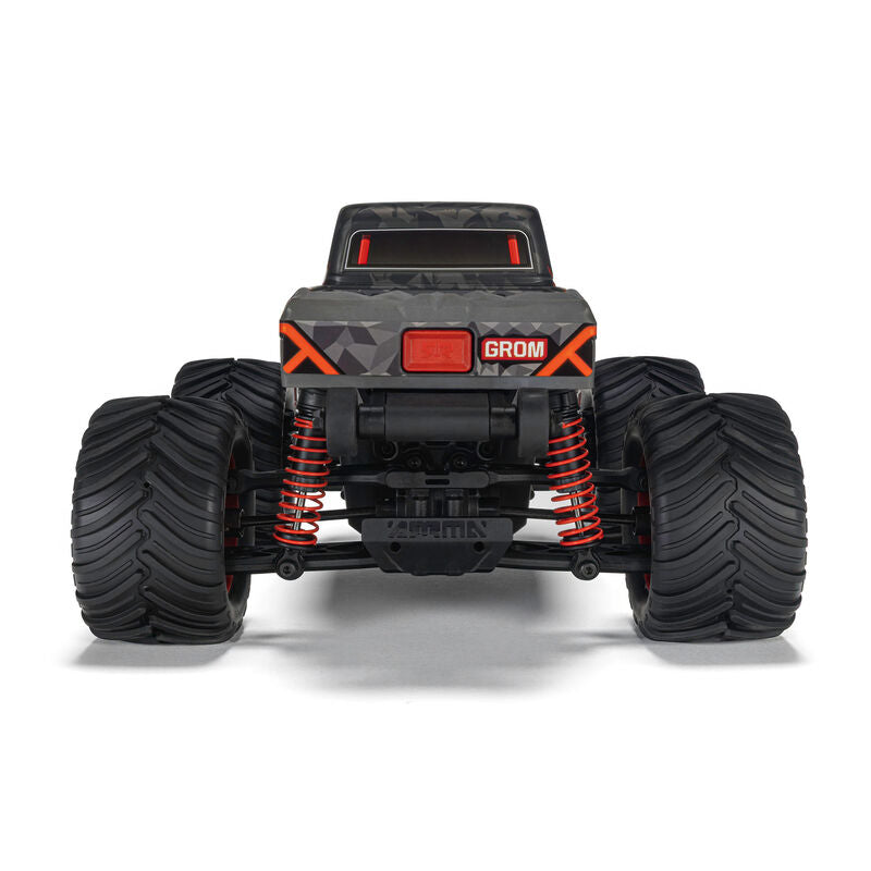 1/16 QUAKE GROM 4X4 RTR Brushed Monster Truck (Battery & Charger Included), Red - Xtreme RC