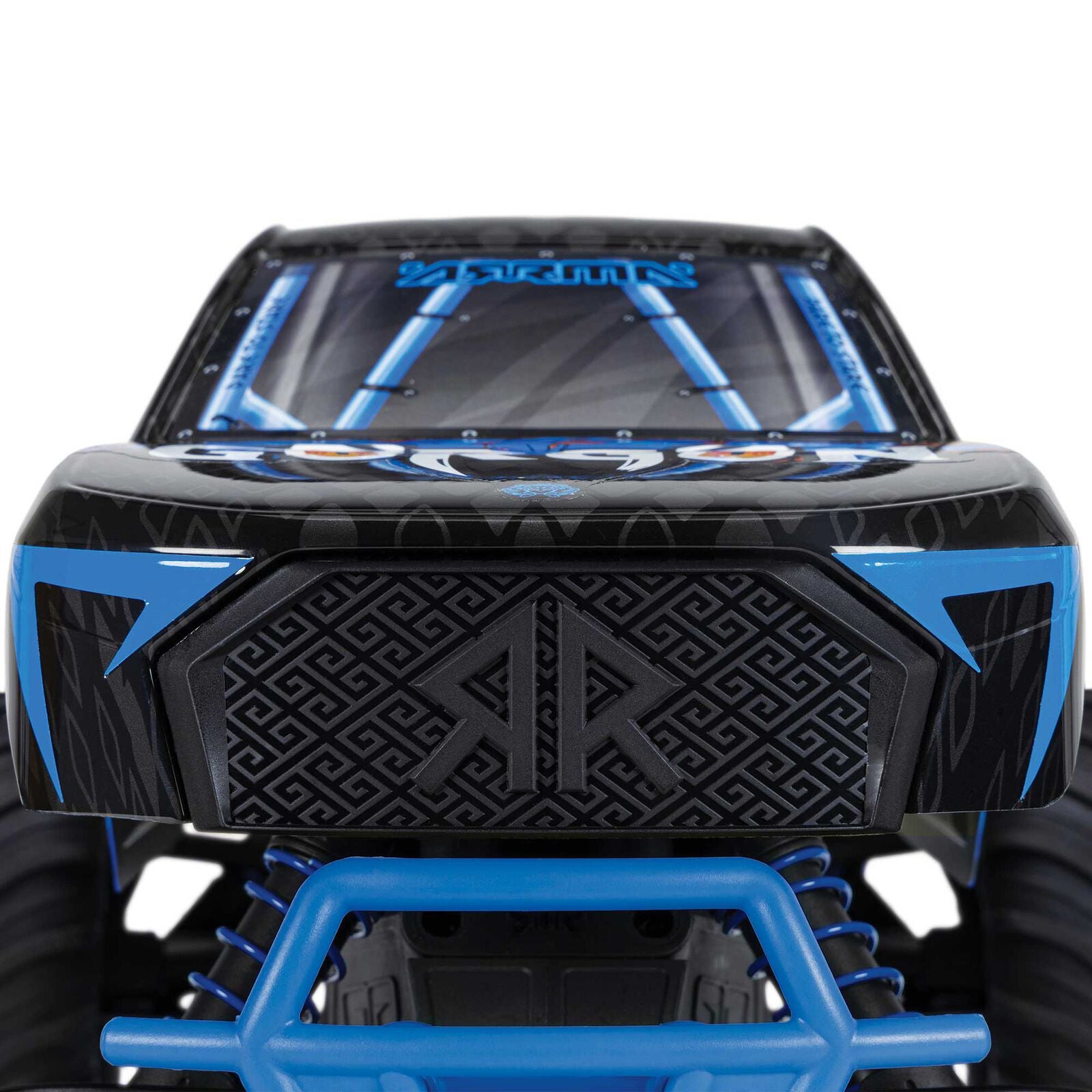 1/10 GORGON 2WD RTR Brushed Monster Truck (Battery & Charger Included), Blue - Xtreme RC