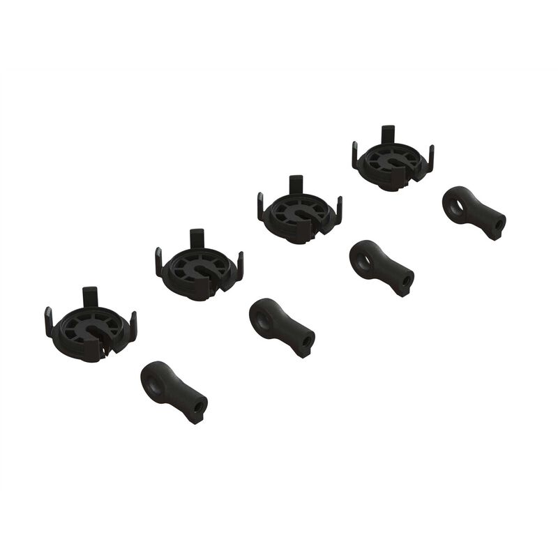 Shock Rod End & Spring Perch Set - Xtreme RC