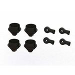 HD Shock Rod End and Spring Cup Set (2 Pairs) - Xtreme RC