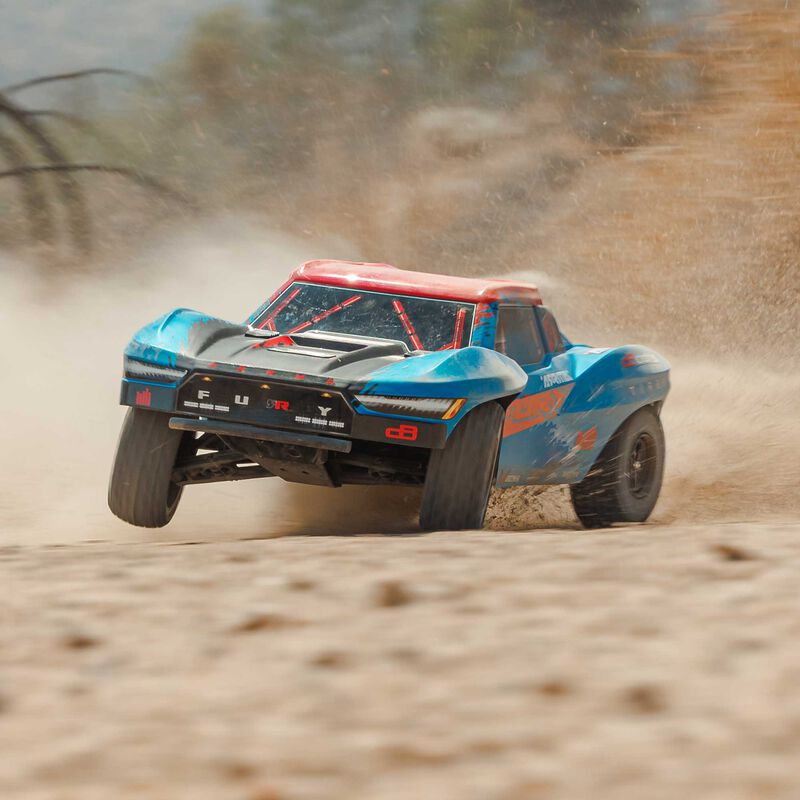 1/10 FURY 2wd 223S BLX Brushless Short Course Truck RTR with DSC, Blue - Xtreme RC