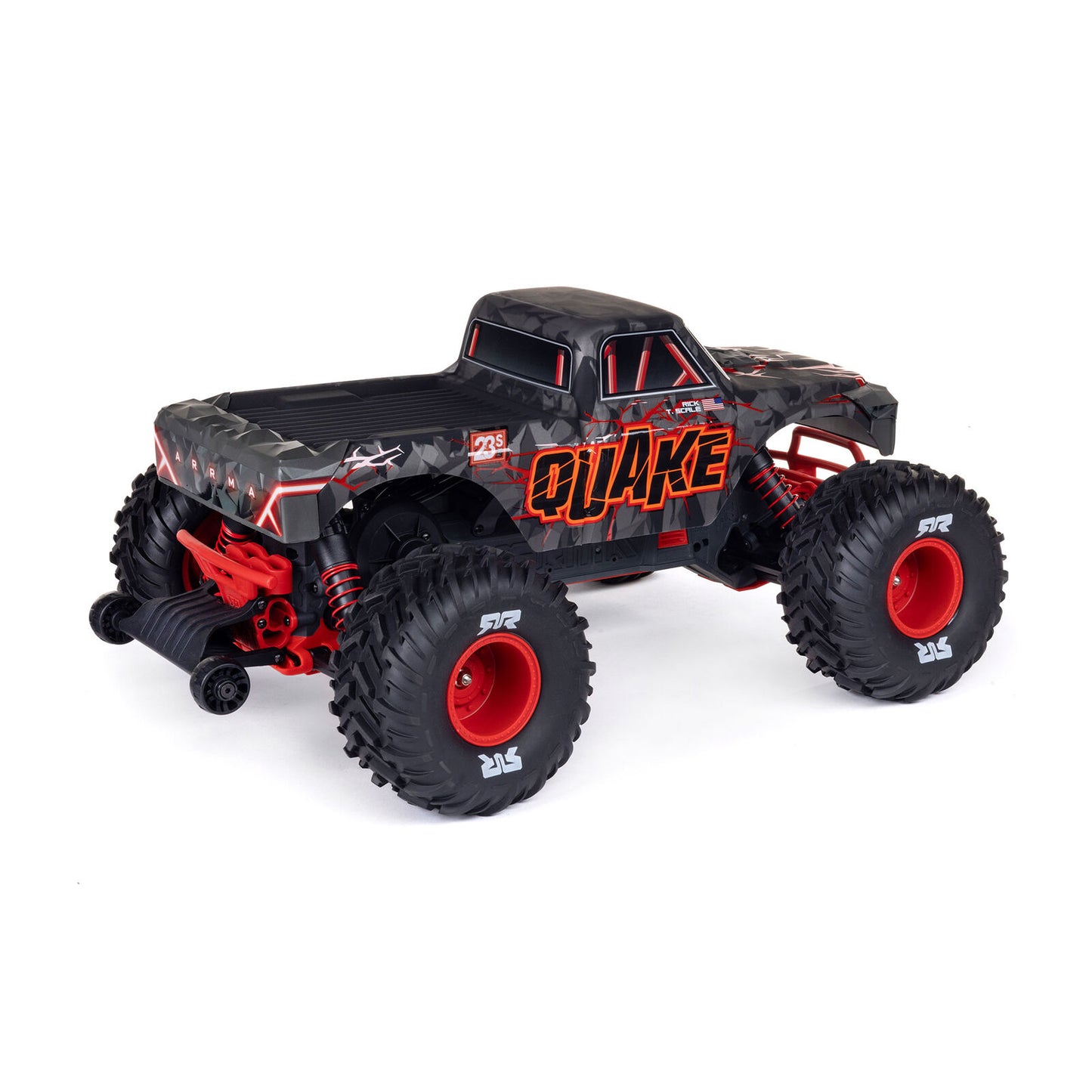 1/10 QUAKE 223S 2WD RTR Brushless Monster Truck, Green