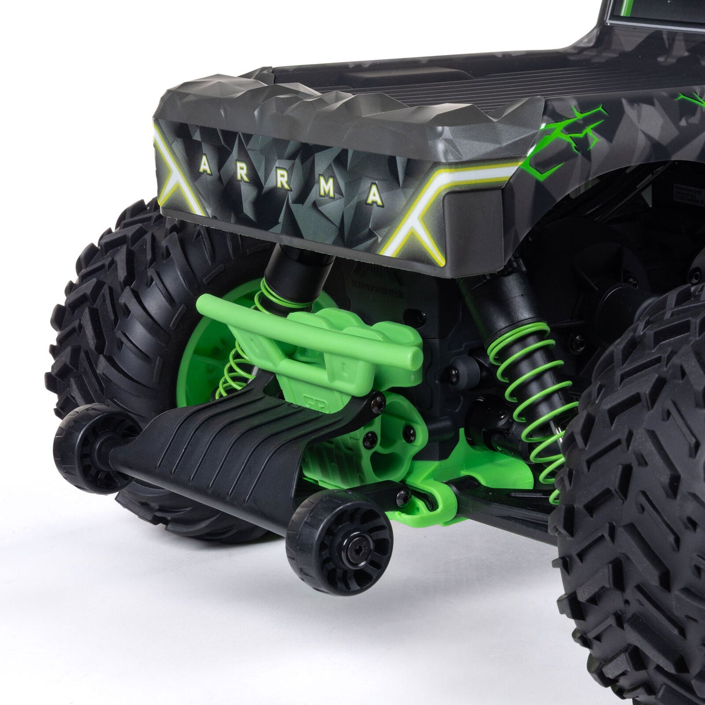 1/10 QUAKE 223S 2WD RTR Brushless Monster Truck, Green