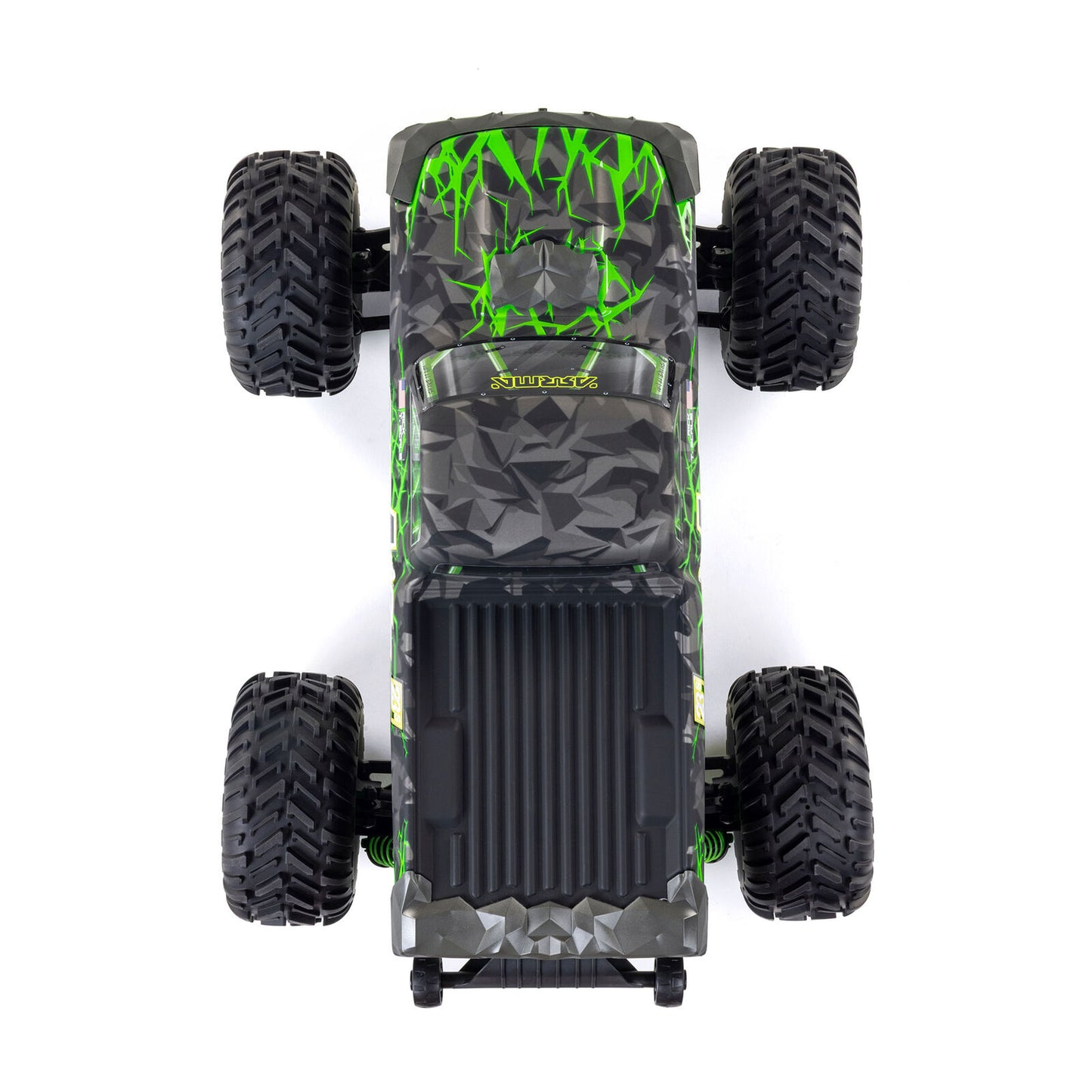 1/10 QUAKE 223S 2WD RTR Brushless Monster Truck, Green