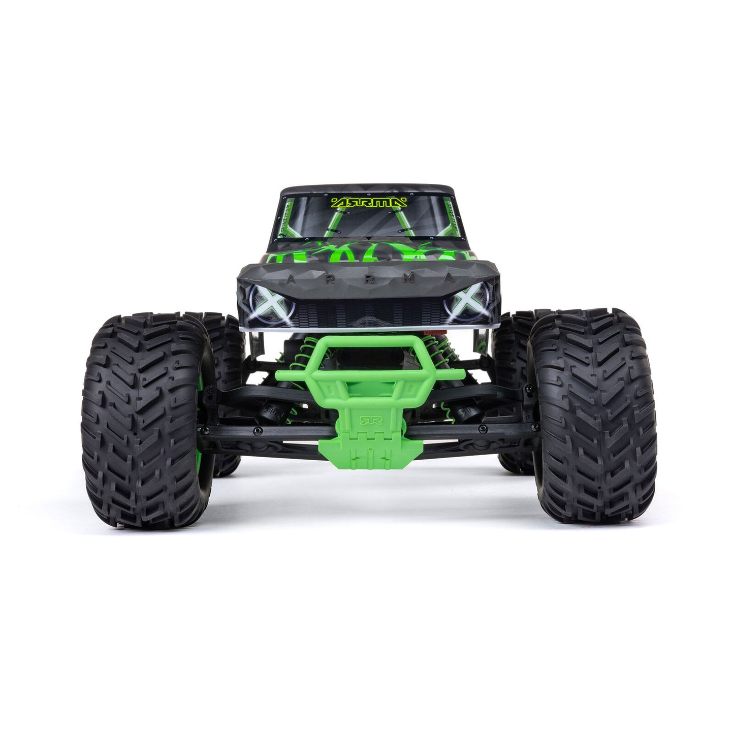 1/10 QUAKE 223S 2WD RTR Brushless Monster Truck, Green