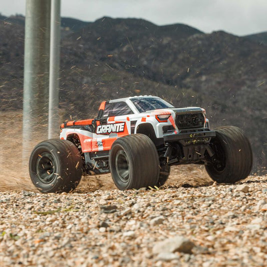 1/10 GRANITE 4X4 RTR Brushed Monster Truck, Orange - Xtreme RC
