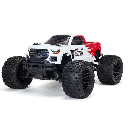1/10 GRANITE 4X4 RTR Brushed Monster Truck (Battery & Charger Included), Red - Xtreme RC