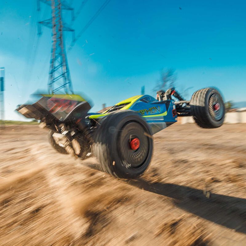 1/8 TYPHON 4X4 RTR Brushed Buggy, Blue - Xtreme RC