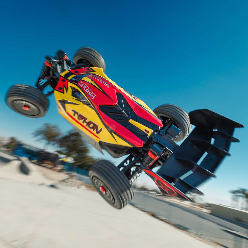 1/8 TYPHON 4X4 RTR Brushed Buggy, Yellow - Xtreme RC