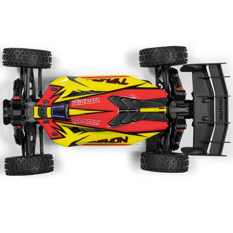 1/8 TYPHON 4X4 RTR Brushed Buggy, Yellow - Xtreme RC
