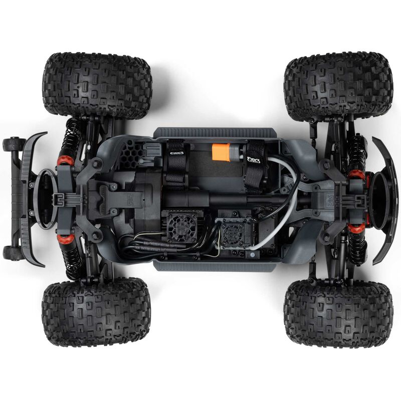 1/10 GRANITE 4X4 223S BLX BRUSHLESS MONSTER TRUCK RTR WITH DSC, GUN METAL - Xtreme RC