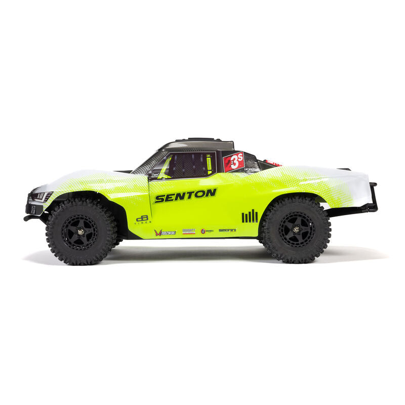 1/10 SENTON 4X4 223S BLX BRUSHLESS SHORT COURSE TRUCK RTR WITH DSC, YELLOW - Xtreme RC