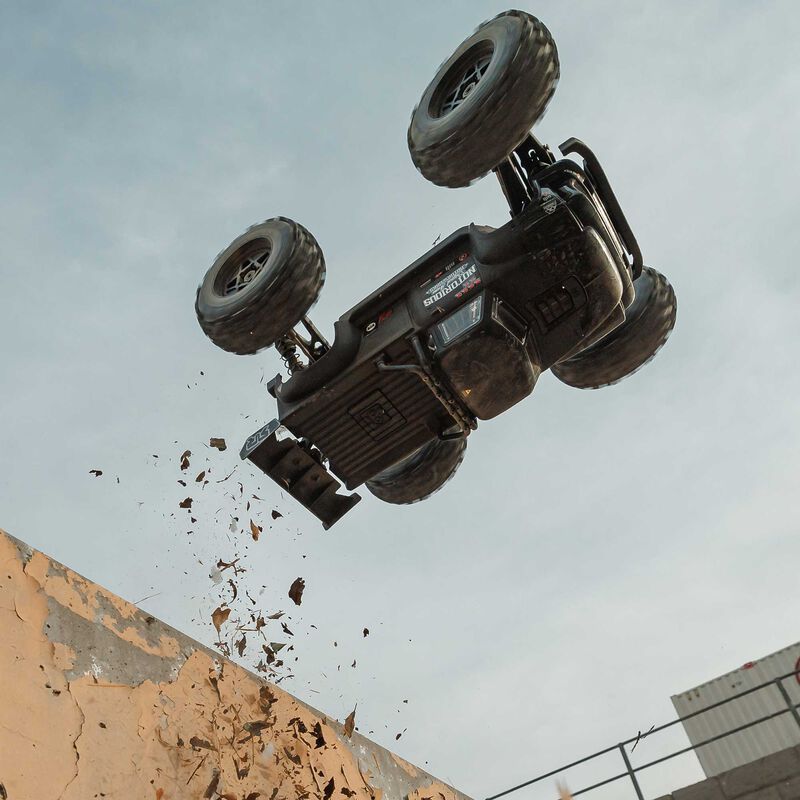 1/8 NOTORIOUS 6S 4X4 RTR Brushless Stunt Truck, Black - Xtreme RC