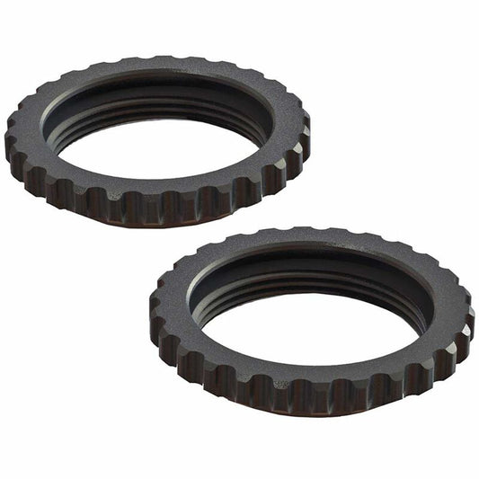 AR330514 Shock Collar Aluminum Black 6S (2) - Xtreme RC