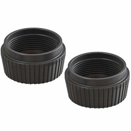 AR330513 Shock Cap Lower Aluminum Black 6S (2) - Xtreme RC