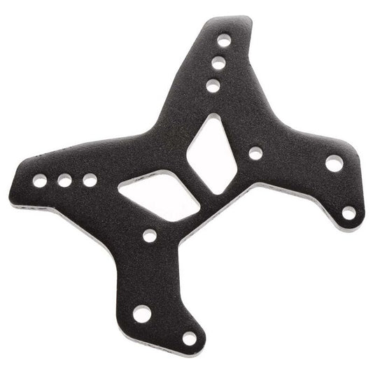 AR330377 Shock Tower Front M Aluminum Black Typhon - Xtreme RC