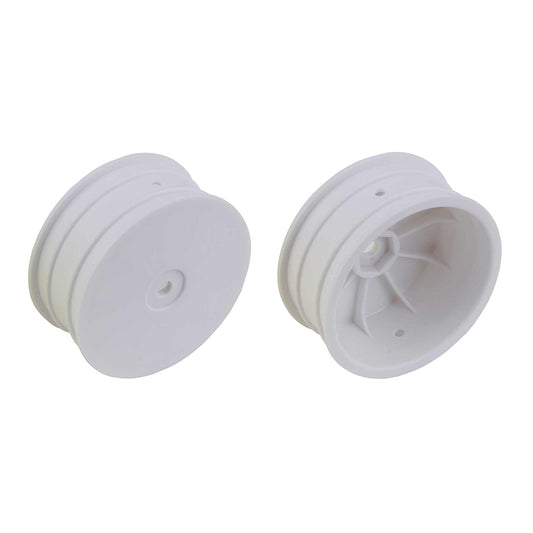 4WD Front Wheels, 2.2, 12mm hex, +1.5mm, white