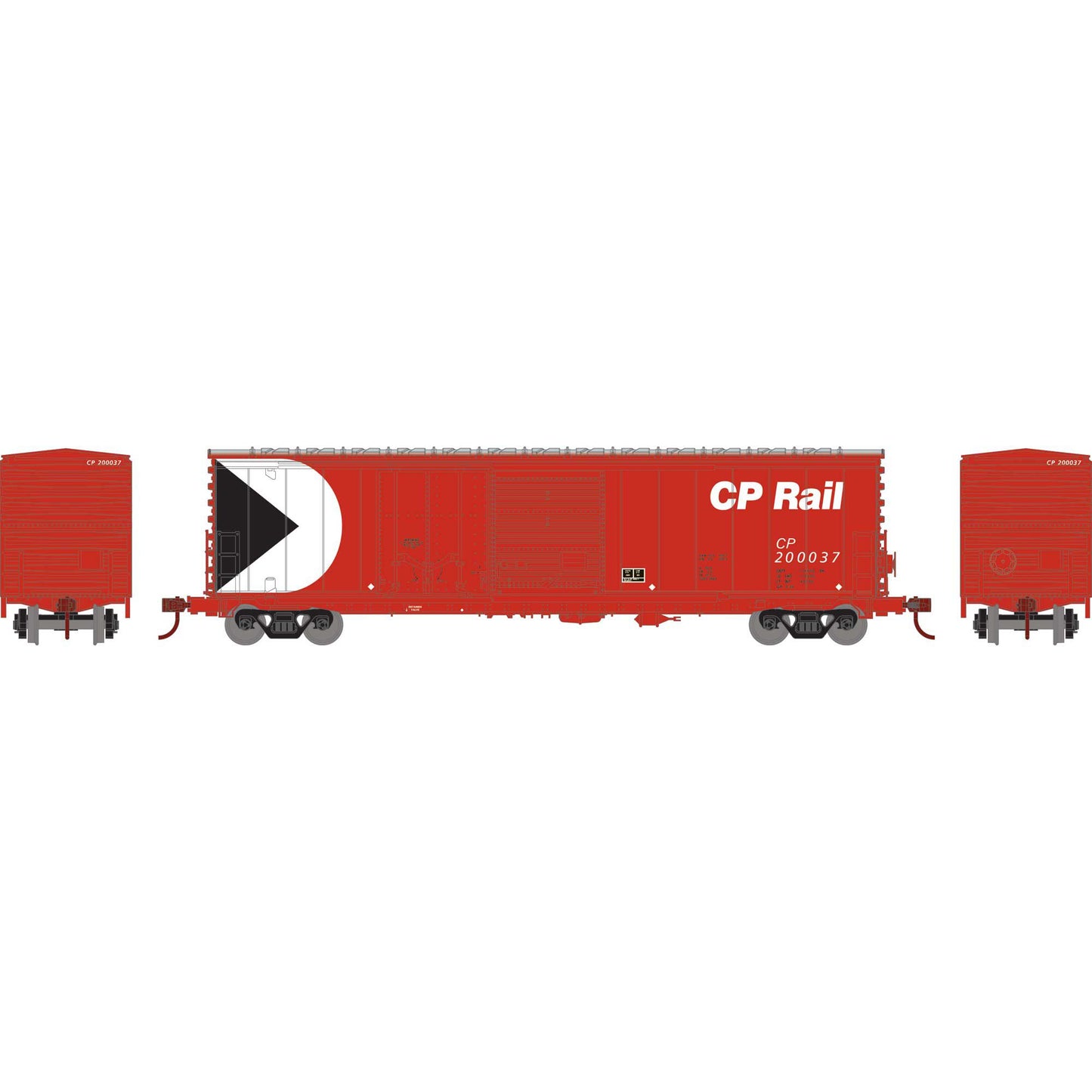 HO 50' ACF Combo Door Box Car, CP #200037