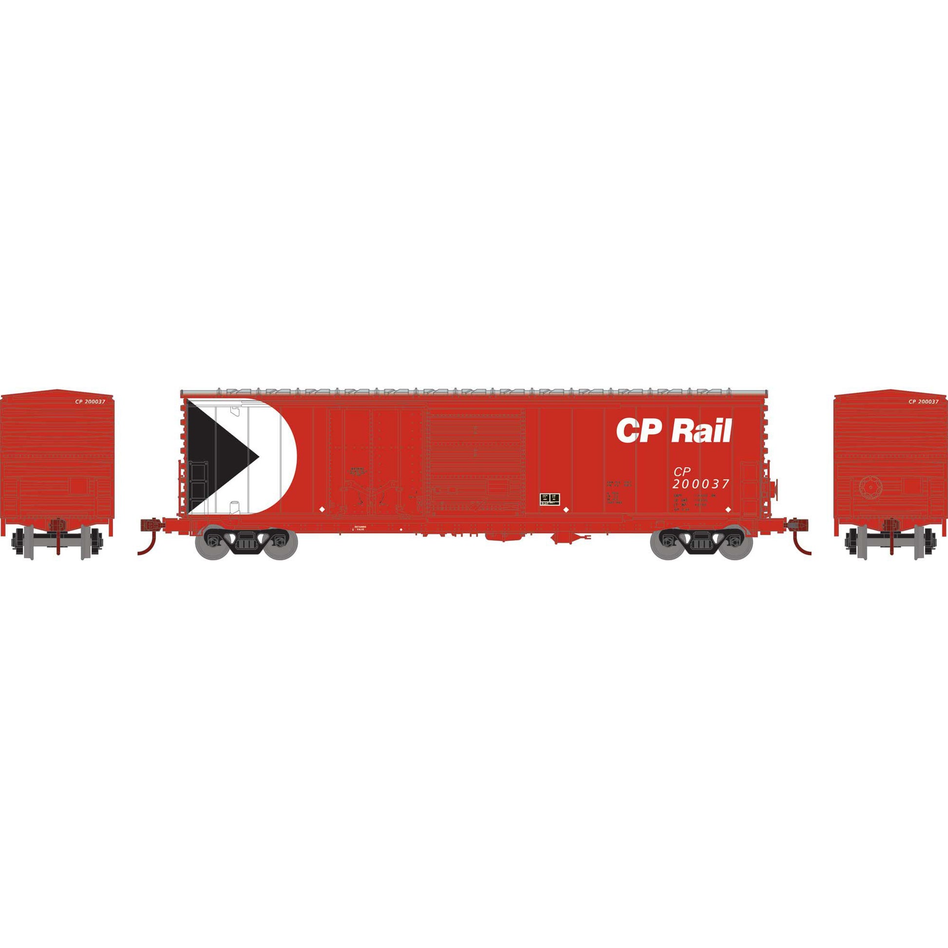 HO 50' ACF Combo Door Box Car, CP #200037