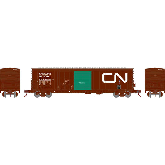 HO 50' ACF Combo Door Box Car, CN #557453