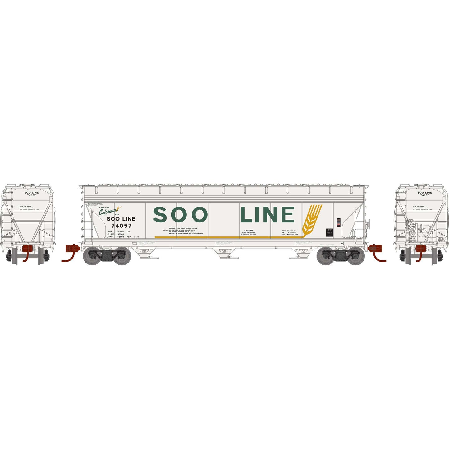 N ACF 4600 3-Bay Center Flow Hopper, SOO #74057