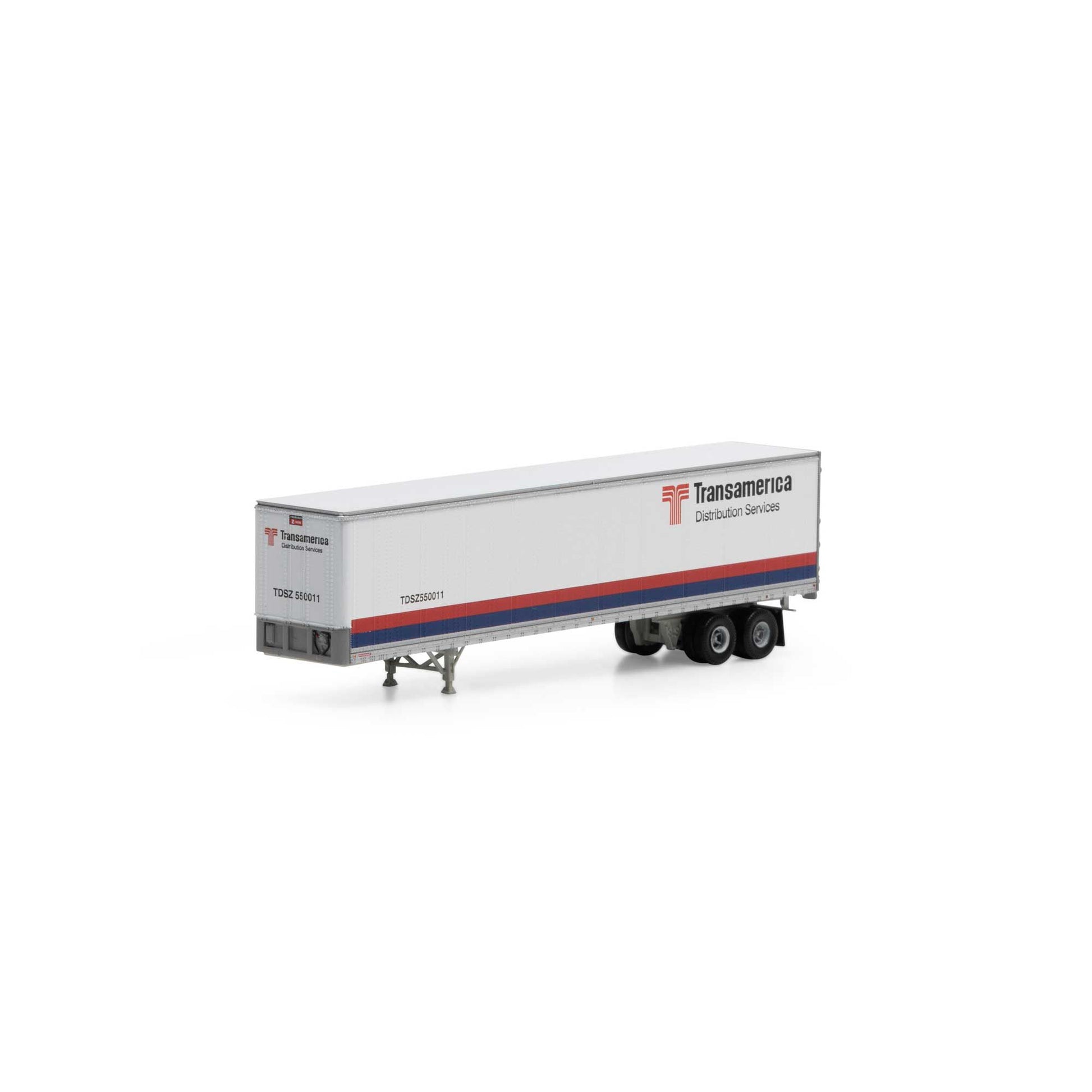 N 45' Fruehauf Z-Van Trailer, TDSZ #550011