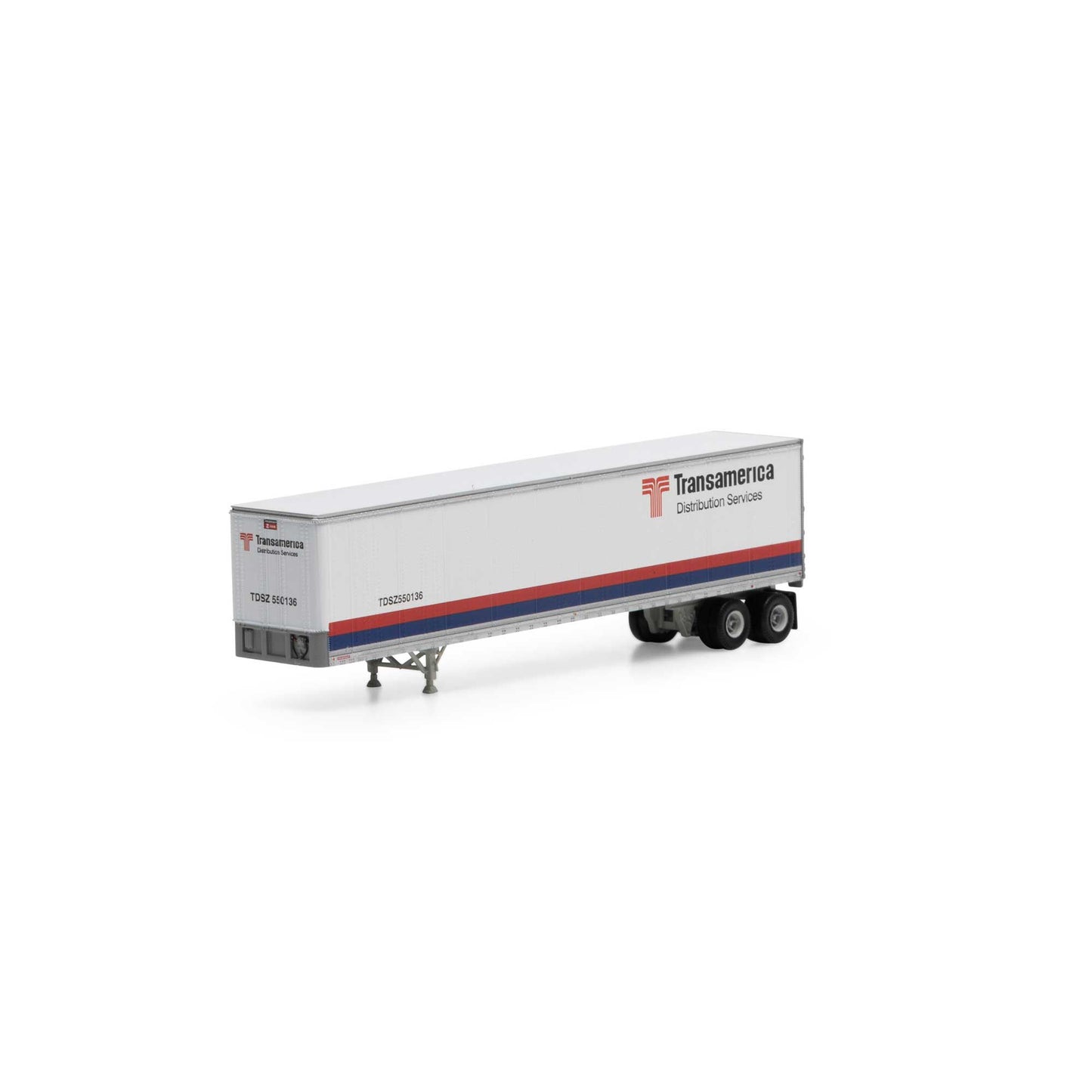N 45' Fruehauf Z-Van Trailer, TDSZ #550136