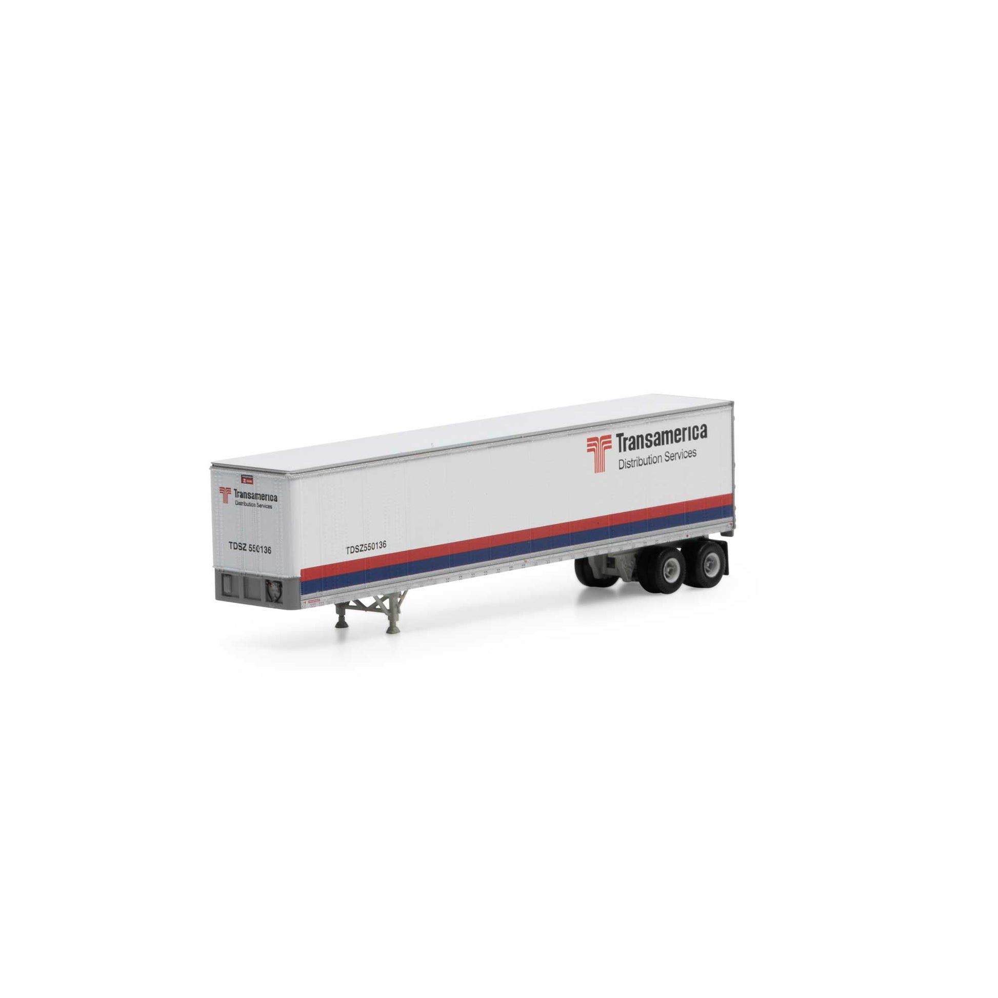 N 45' Fruehauf Z-Van Trailer, TDSZ #550136