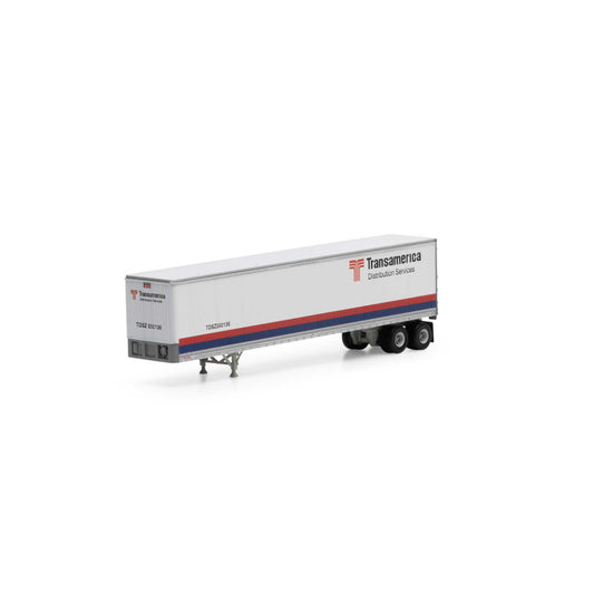 N 45' Fruehauf Z-Van Trailer, TDSZ #550136