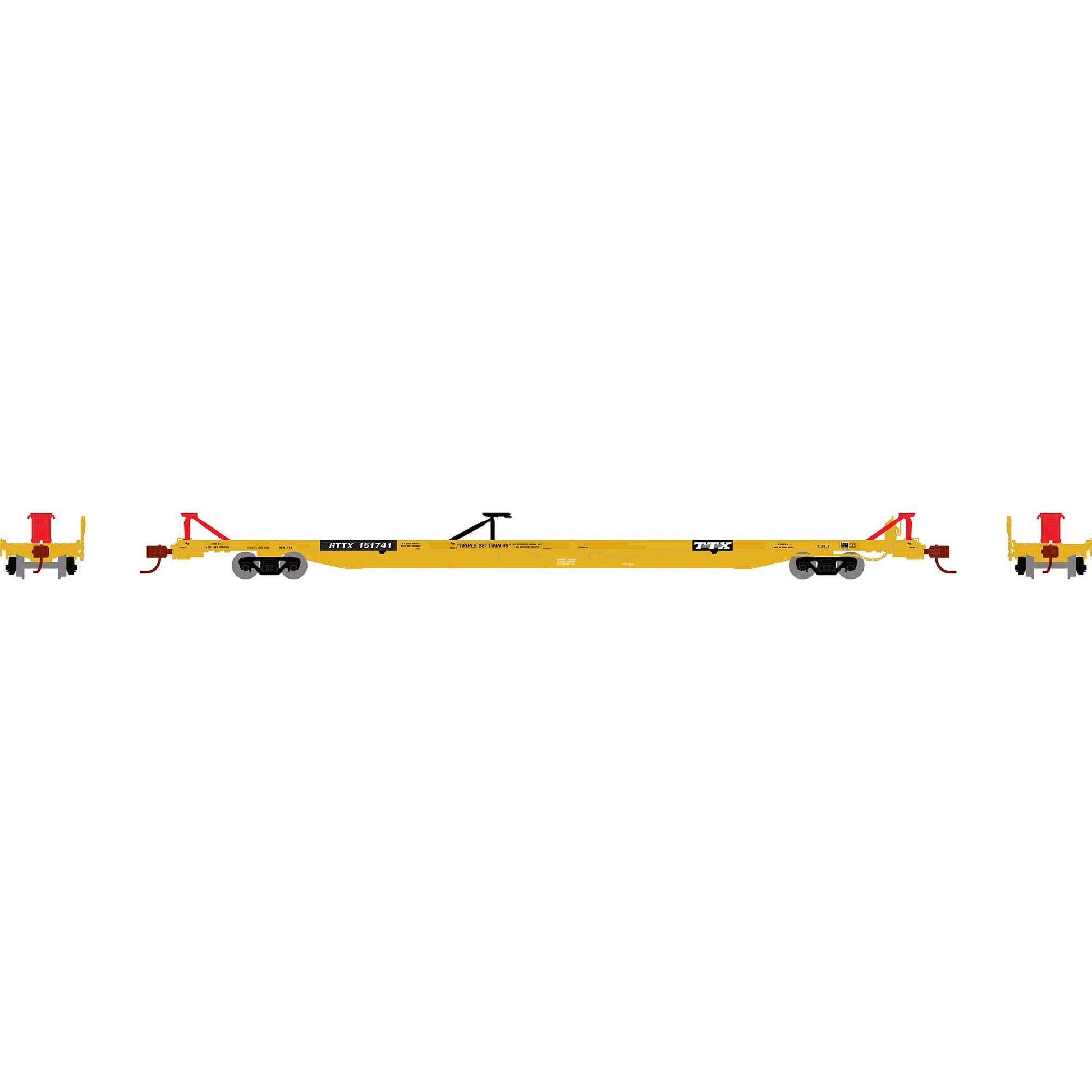 N F89F Trailer, RTTX/Yellow 1991 Logo #151741
