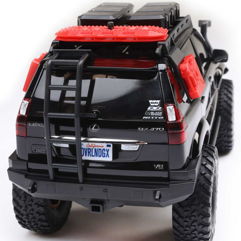 SCX24 Lexus GX 470: 1/24 4WD RTR, Black - Xtreme RC