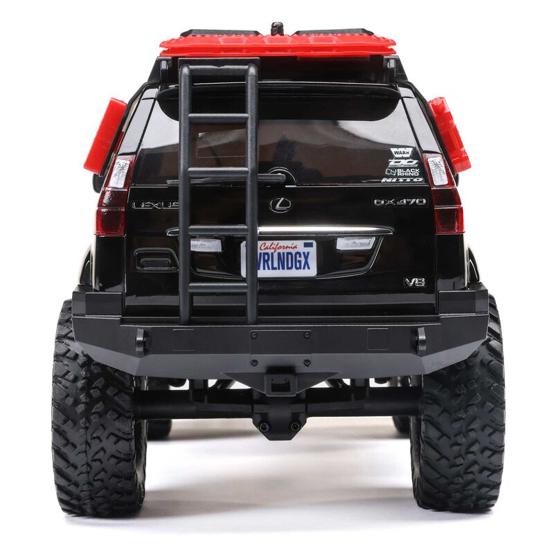 SCX24 Lexus GX 470: 1/24 4WD RTR, Black - Xtreme RC
