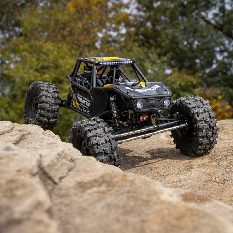 1/10 UTB10 Capra 1.9 4WS 4X4 Unlimited Trail Buggy Brushed RTR, Yellow - Xtreme RC