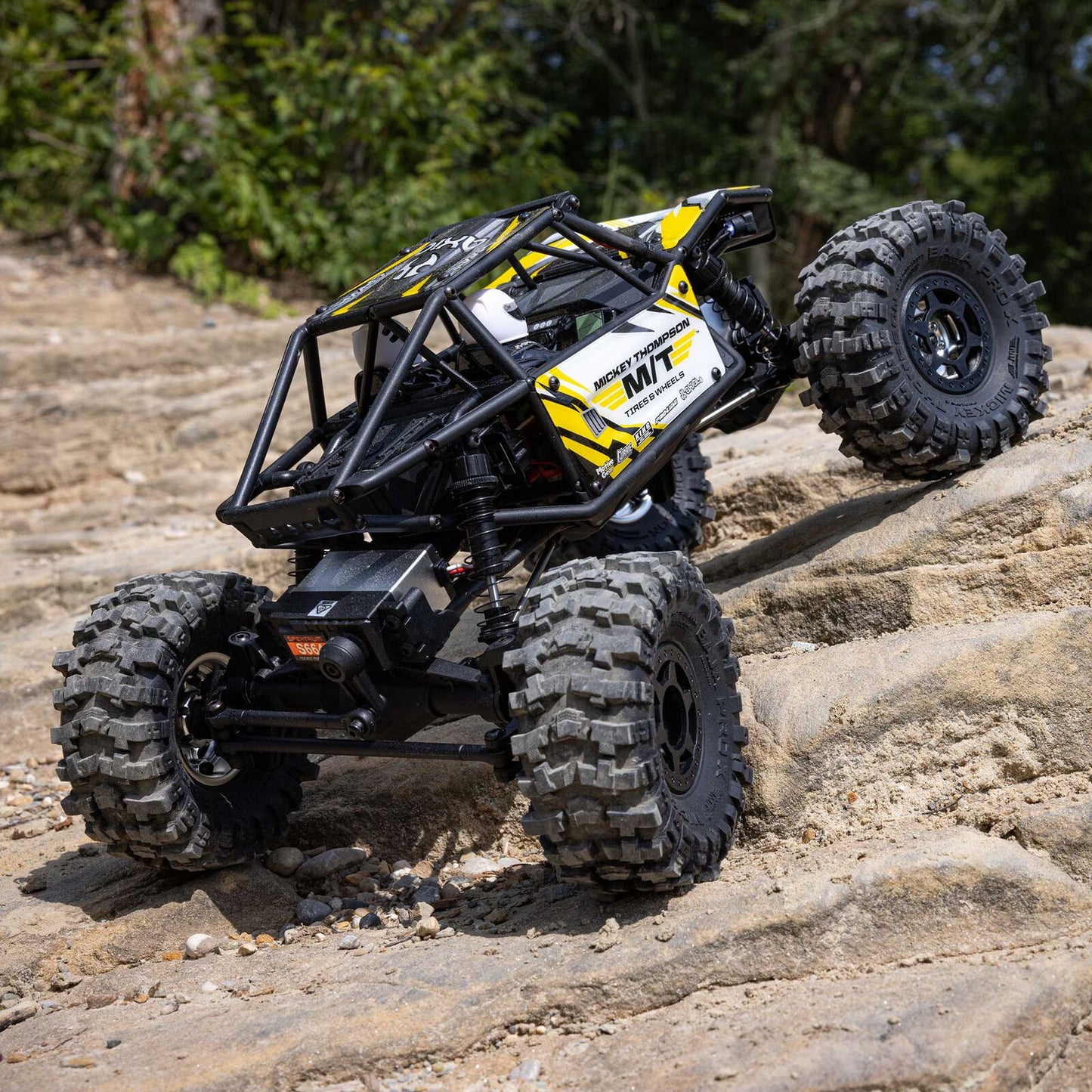 UTB18 Capra 4WS 1/18th 4x4 RTR, Yellow