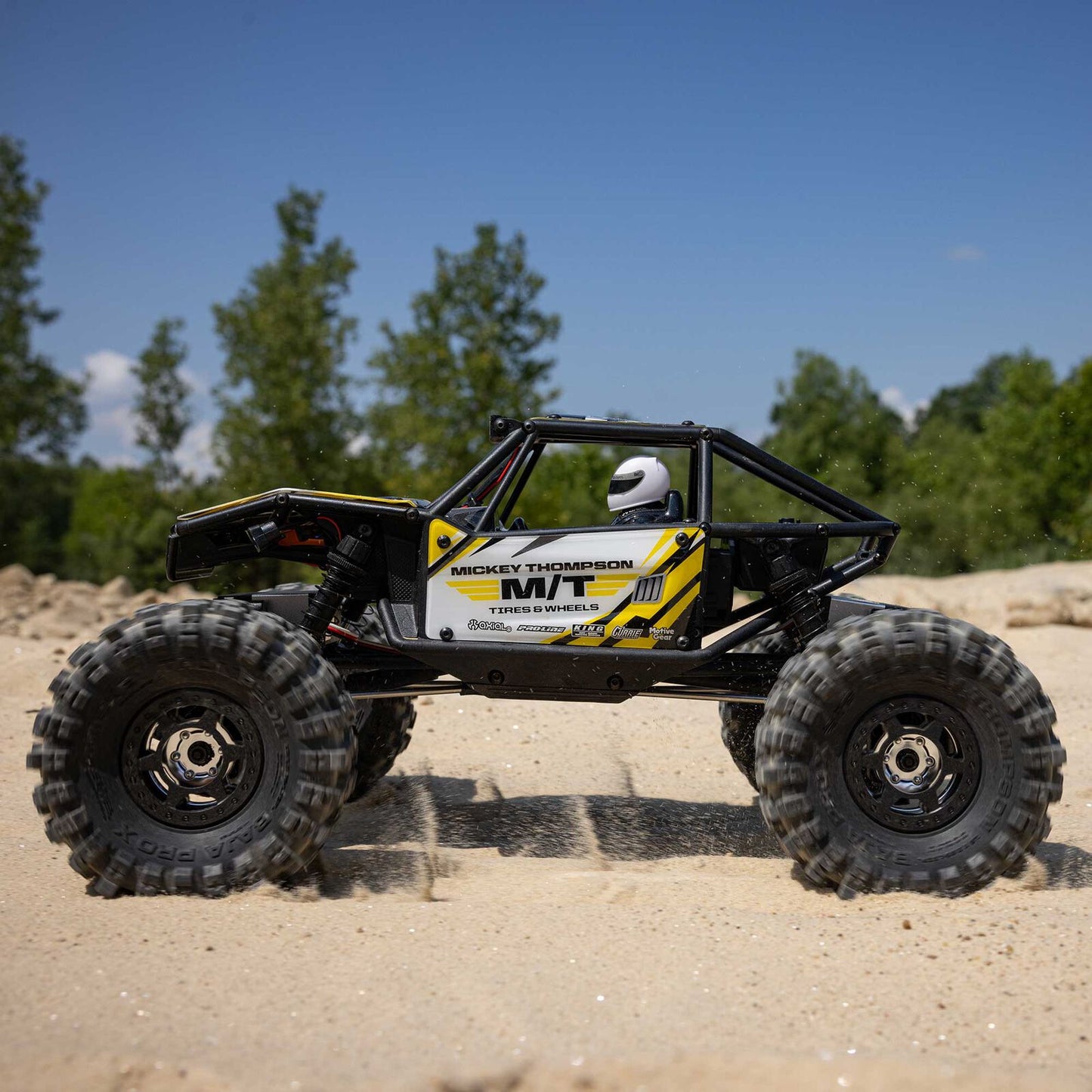 UTB18 Capra 4WS 1/18th 4x4 RTR, Yellow