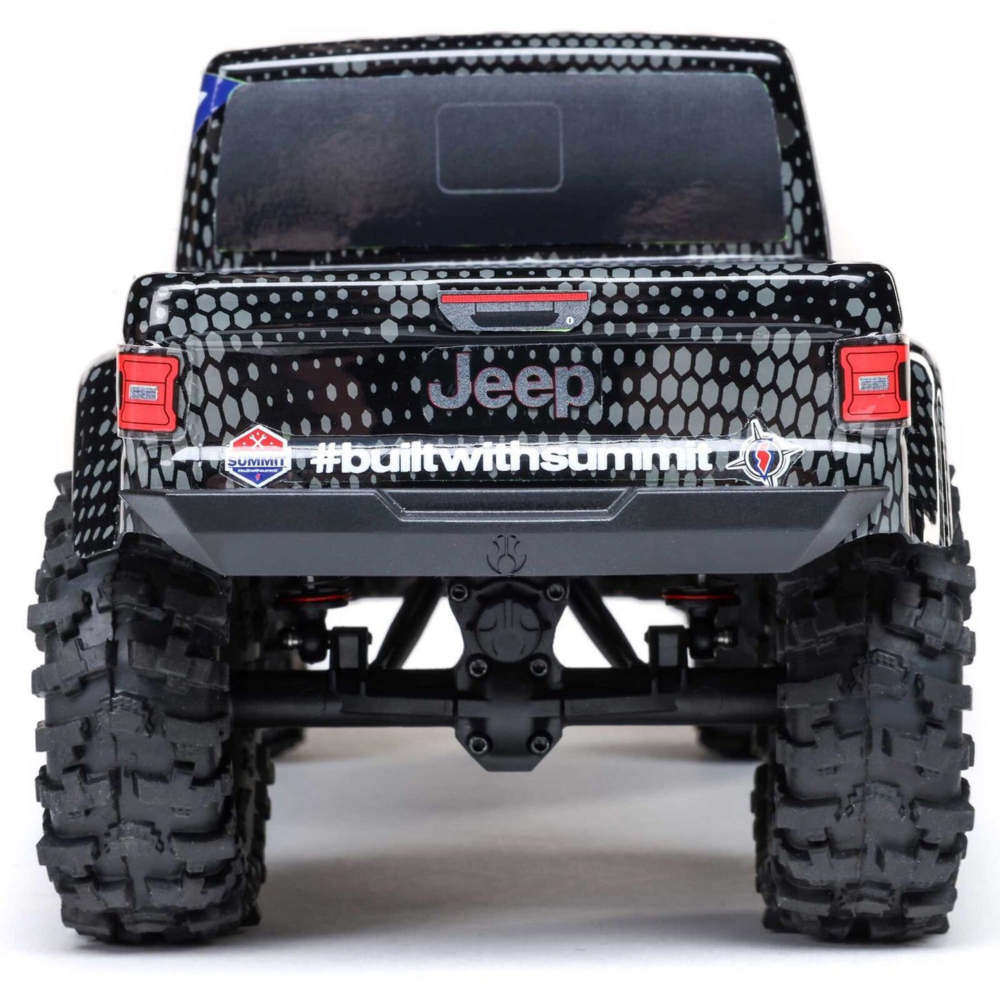SCX24 Summit Racing Jeep Gladiator 4x4 Rock Crawler RTR, Gray